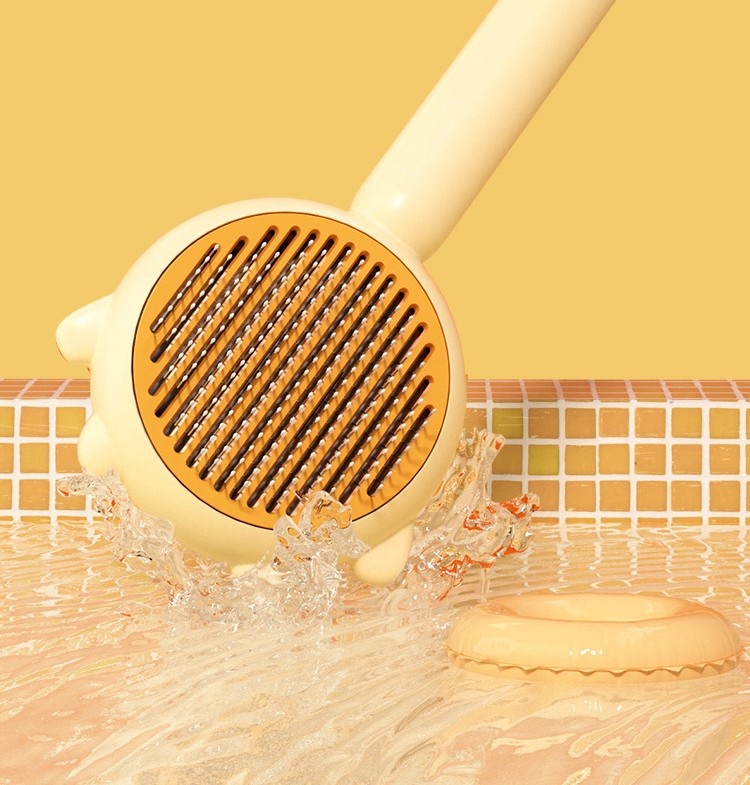 Brosse Massage Auto-Nettoyante pour Chat & Chien