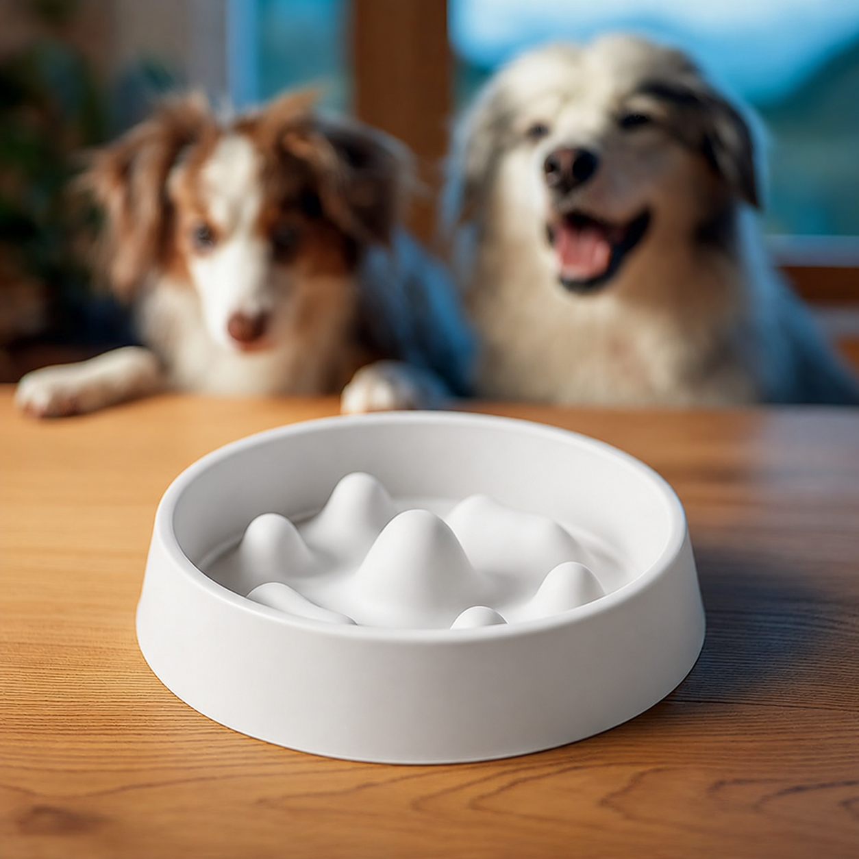 Gamelle Anti-Glouton pour Chien & Chat — Digestion Facilitée