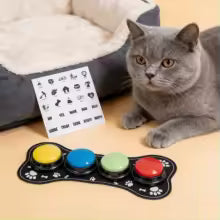 Boutons Parlants pour Chien — Set de 4