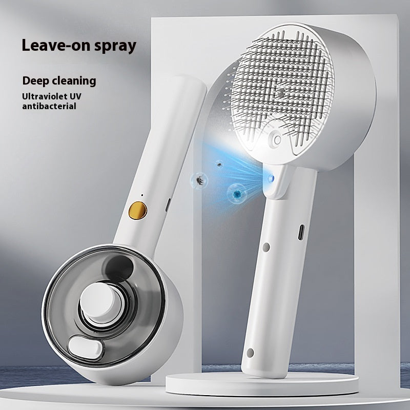 Brosse Vapeur Auto-Nettoyante pour Chien & Chat