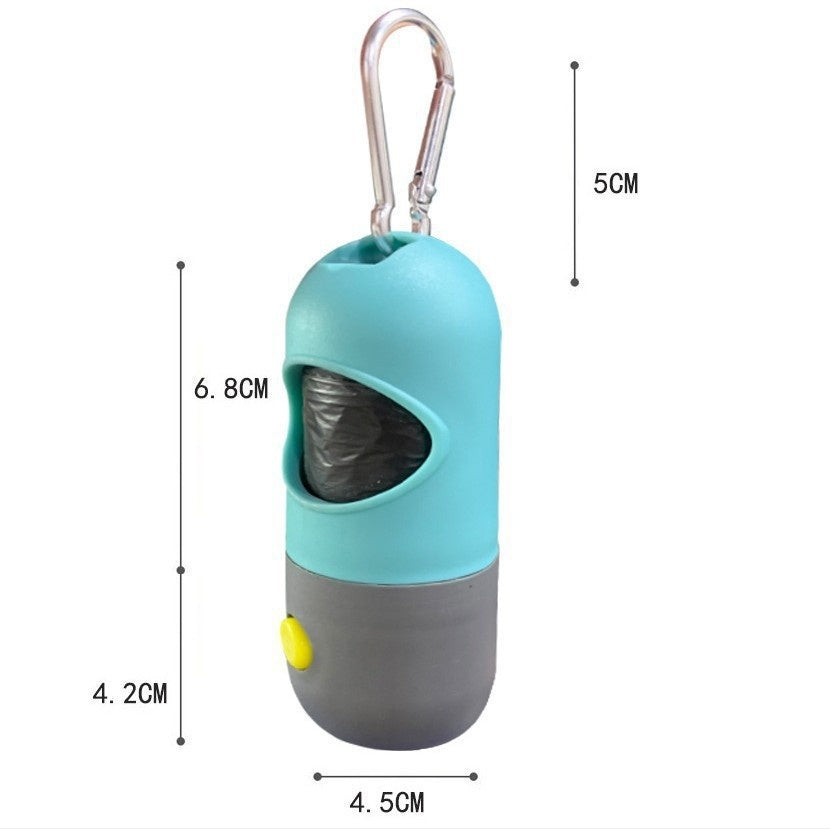 Distributeur de Sacs LED pour Chien — Toujours Prêt en Balade