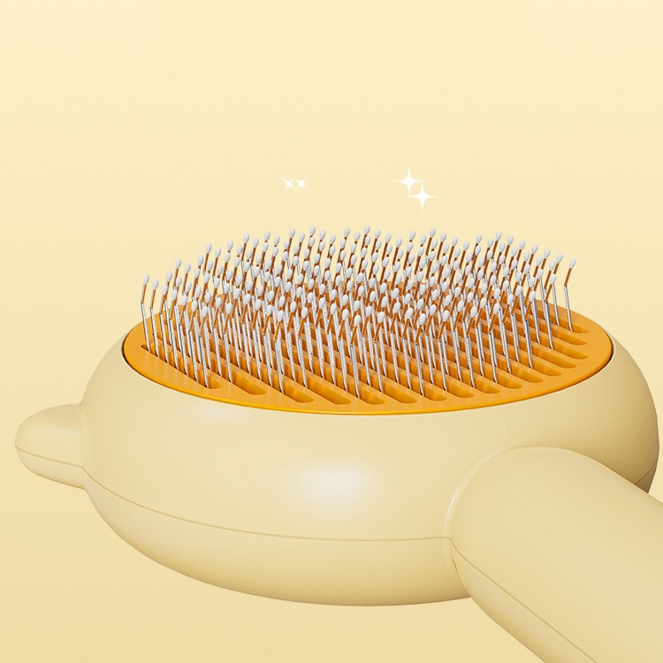 Brosse Massage Auto-Nettoyante pour Chat & Chien